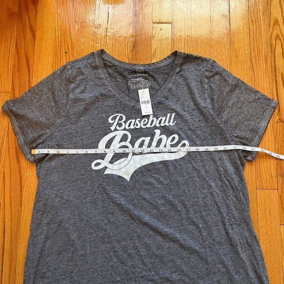 Lane Bryant Baseball Babe Graphic Tee (2xl) - Picture 6 of 9
